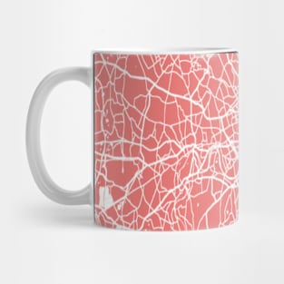 London unmarked red map Mug